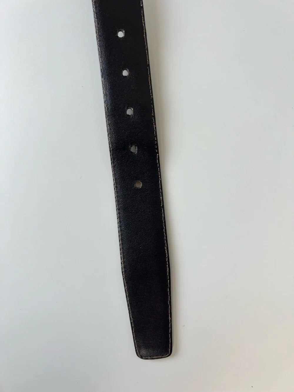 VTG Robinson’s California Venezia Glove Leather Brown Belt Size 32 Preppy Casual